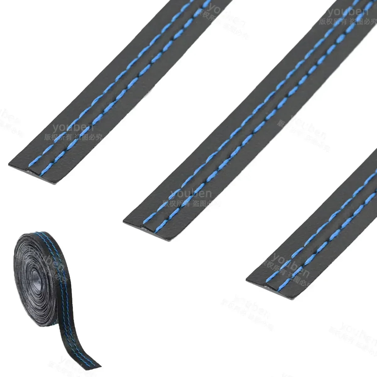 2m/8m Car Self-adhesive Moulding Trim Car Interior Dashboard Leather Decoration Line DIY Braid Strip Car Style Decoration