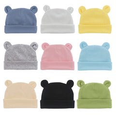 Soft Cotton Newborn Beanie Hat | Unisex Baby Cap for 0-12 Months