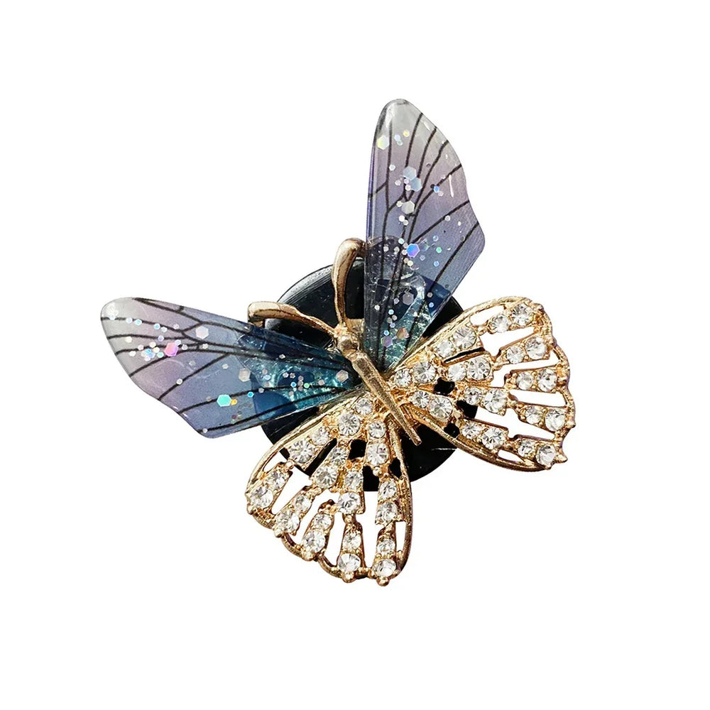 Butterfly Dragonfly Bee Car Perfume Clip Air Outlet Freshener close-up view