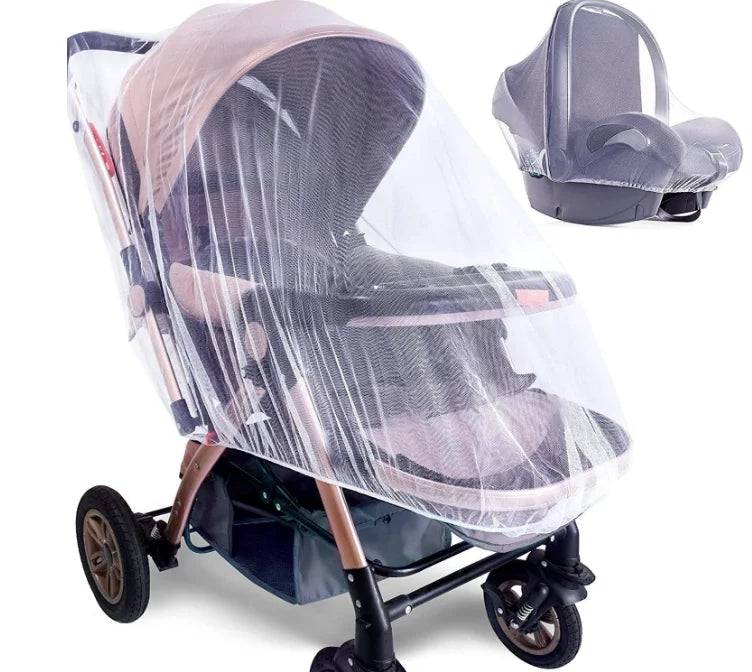 Full Face Mosquito Cover for Baby Stroller | Super Durable, Breathable, Insect Proof alternate view