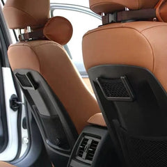 Elastic Mesh Car Storage Bag Set | Black Pocket Net detail view