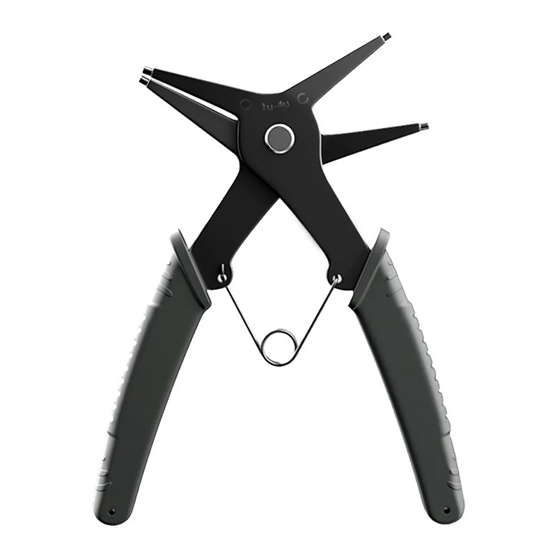 2 in 1 Snap Ring Pliers | Internal and External Retaining Ring Tool additional angle