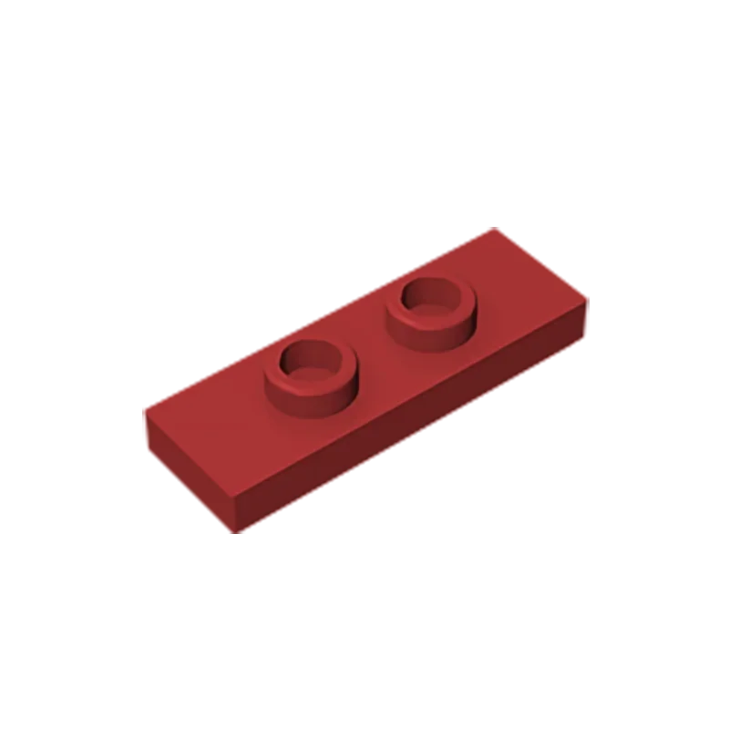 Gobricks GDS-1504 Plate, Modified 1 x 3 with 2 Studs (Double Jumper) | Compatible B additional angle