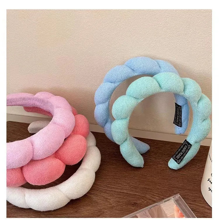 Fashion Sponge Headband For Women Hair Accessories Multifunction Head Band For Face Washing Makeup R