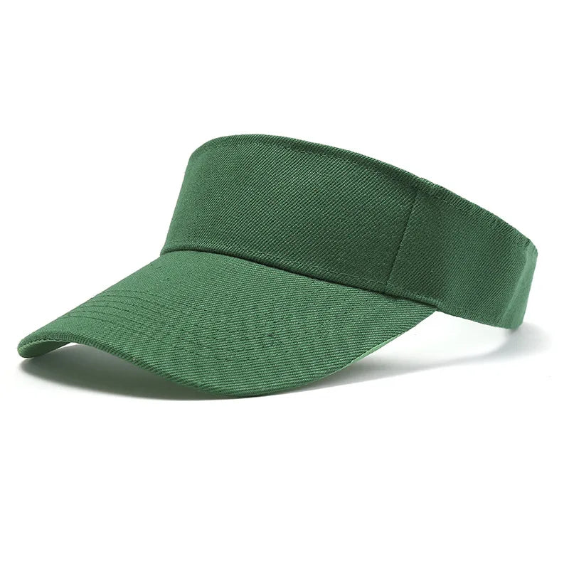 Unisex Outdoor Sports Hat | UV Protection Adjustable Visor Cap for Tennis Golf Running detail view
