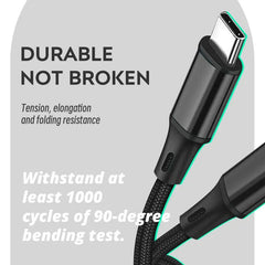 DATA FROG USB Charger Cable for PS4 Controller | 1M 2M 3M Nylon Braided Fast Charging alternate view