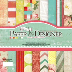 7 Inch Vintage Scrapbook Paper Set | 40 Sheets Retro Cardstock for DIY Crafts close-up view