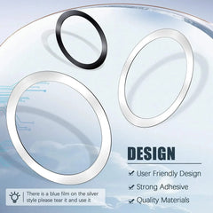 2024 Stainless Steel Universal Magnetic Plate Ring For Magsafe close-up view