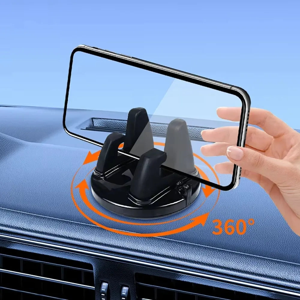 2026 Rotatable Mobile Phone Holder Car Bracket Non-Slip GPS Navigation Car Mount Stand Support in Car Universal for All Phones