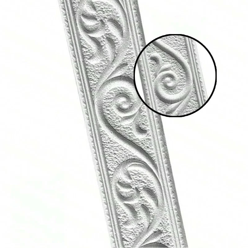 1Pc 230x6cm Fashion Self Adhesive Wall Sticker | Waterproof Thickened Border Strip detail view