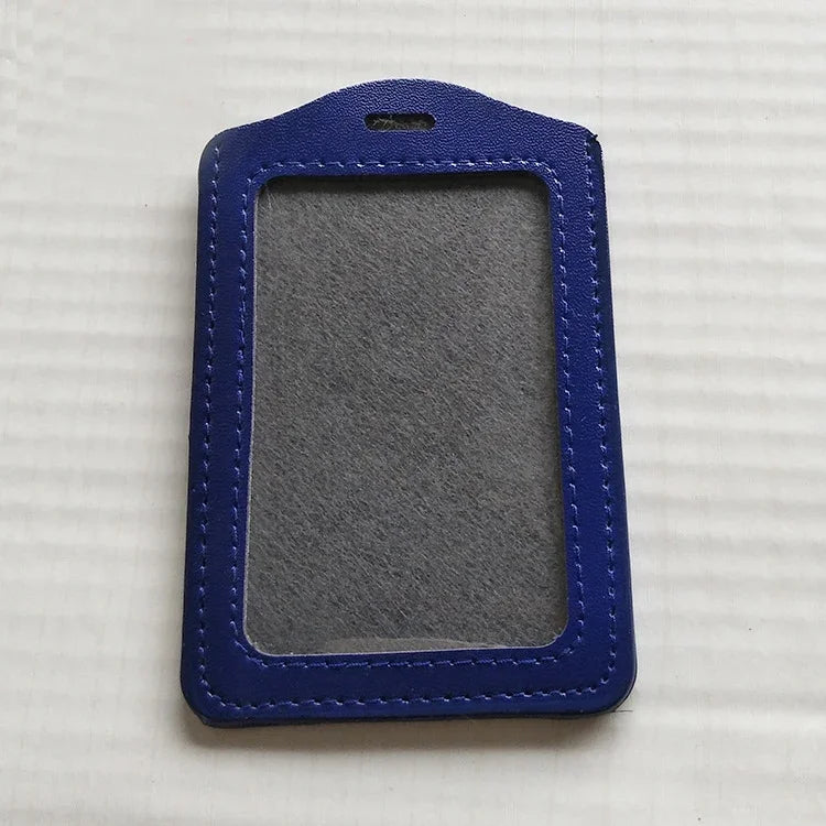 Leather Card Holder | Slim Credit Card Case for Men Women Kids close-up view