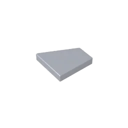 Gobricks GDS-2231 Tile Special 2 x 2 Pentagonal (Right) | Compatible Building Block additional angle