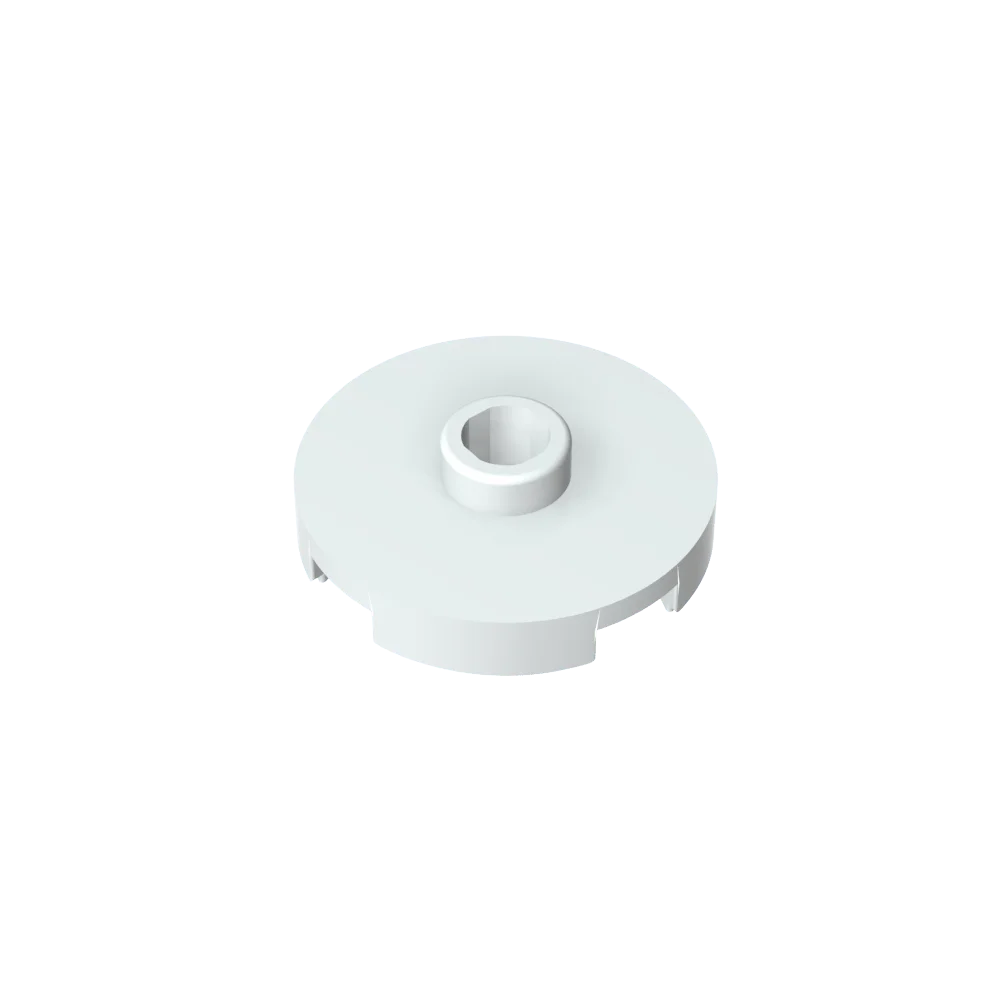Gobricks GDS-1041 Tile Round 2x2 with Open Stud | Compatible Building Block for DIY E alternate view
