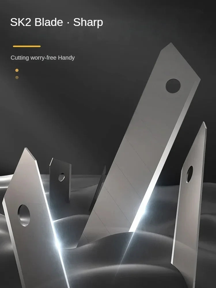 Tool Retractable Push Button Self-Locking Paper Cutting Utility Knife Office lifestyle view