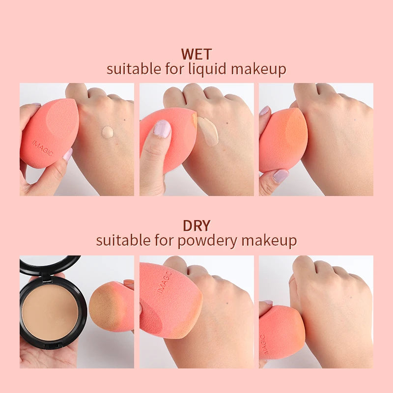 IMAGIC Makeup Sponge Puff Professional Cosmetic Puff for Foundation Beauty Cosmetic additional angle