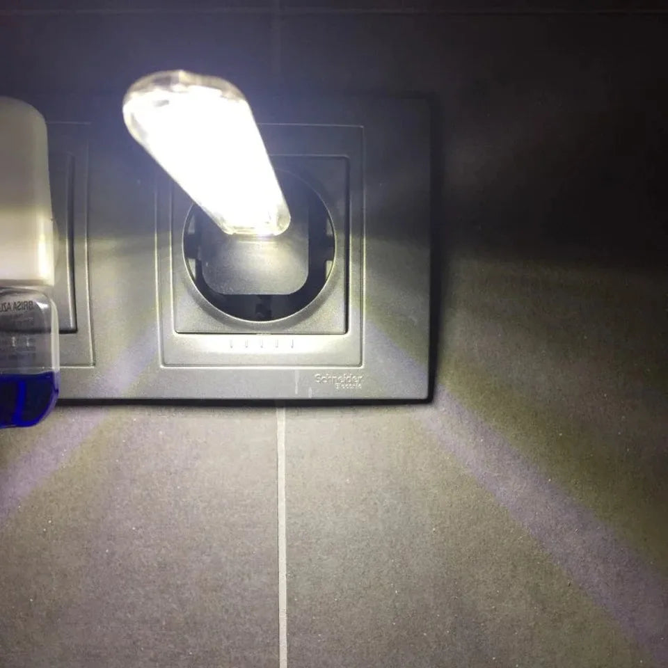 Mini USB LED Book Light | RGB Ultra Bright Reading Lamp with 3 Brightness Levels lifestyle view