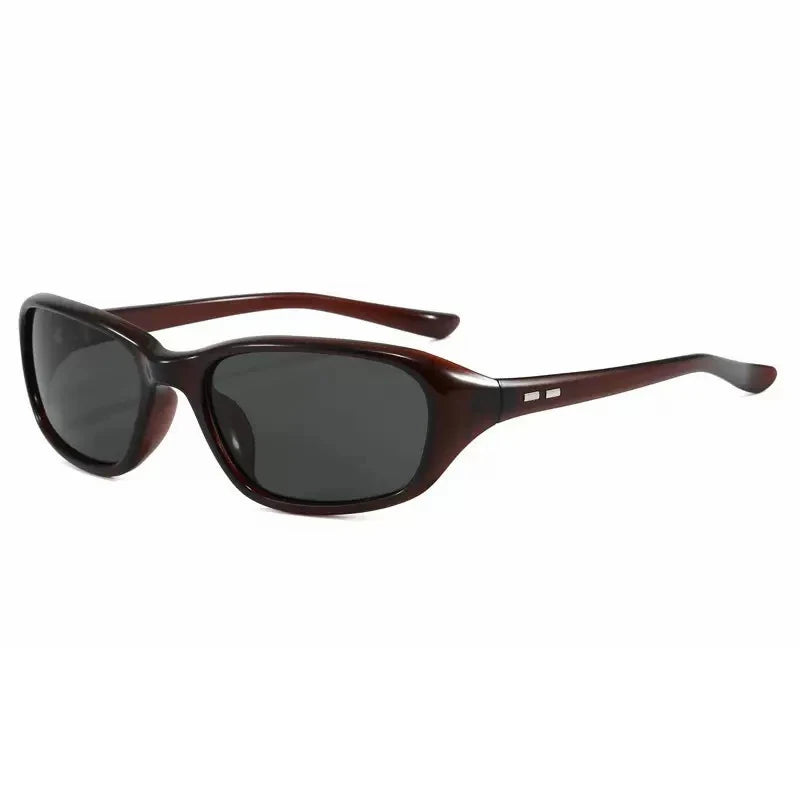 OVZA Rectangle Sunglasses for Women | UV400 Retro Fashion Shades additional angle