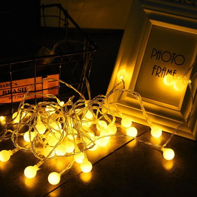LED String Lights Garland Lights Outdoor Lamp Wedding Garden Fairy Lights detail view