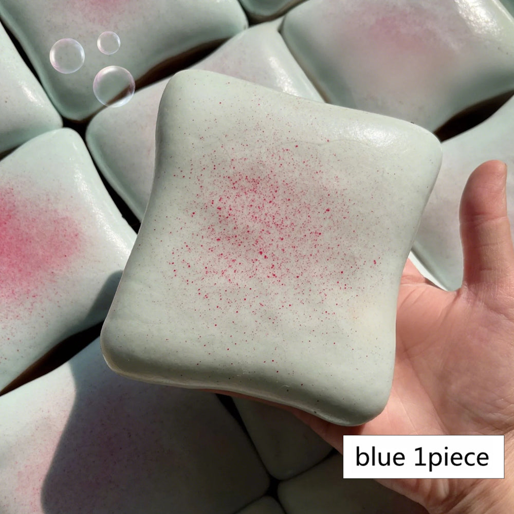 Toast Squeeze Stress Relief Toy | Soft Simulated Bread Fidget Toy additional angle