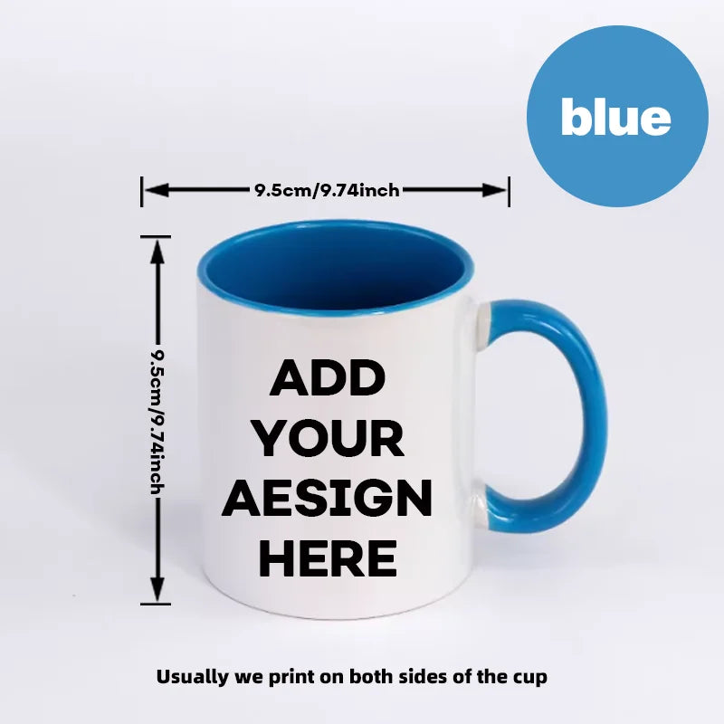 Custom Coffee Mug with Photo and Text | Personalized Gift Idea detail view