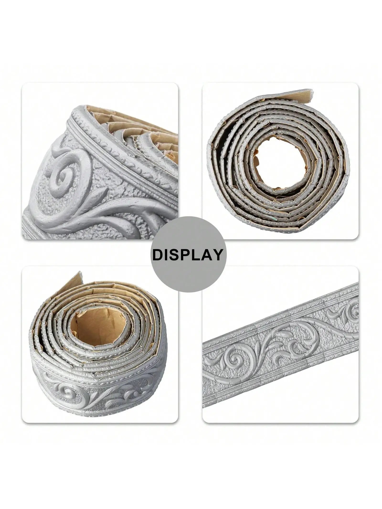 1Pc 230x6cm Fashion Self Adhesive Wall Sticker | Waterproof Thickened Border Strip close-up view