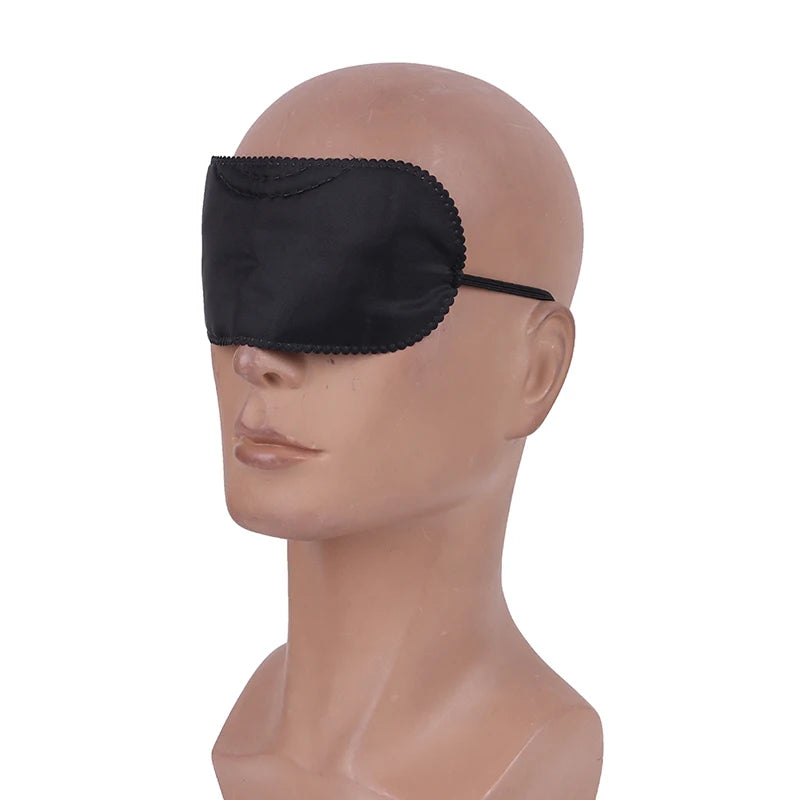 Sleep Eye Mask for Men Women | 10 Pack Travel Eyeshade additional angle