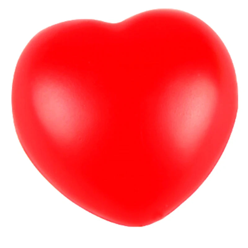 Stress Pressure Relief Relax Novelty Fun Gifts Vent Gag Toy Funny Squeeze Heart Shaped B detail view