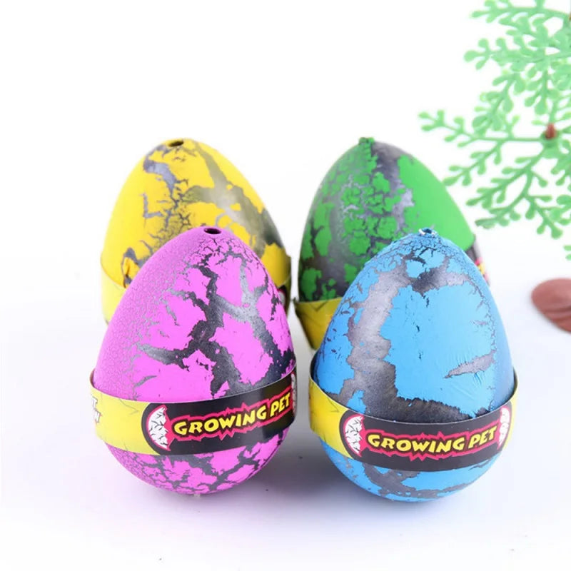 4PCS Big Size Magic Crack & Hatching Dinosaur Eggs Water Grow Animal Novelty Educatio lifestyle view