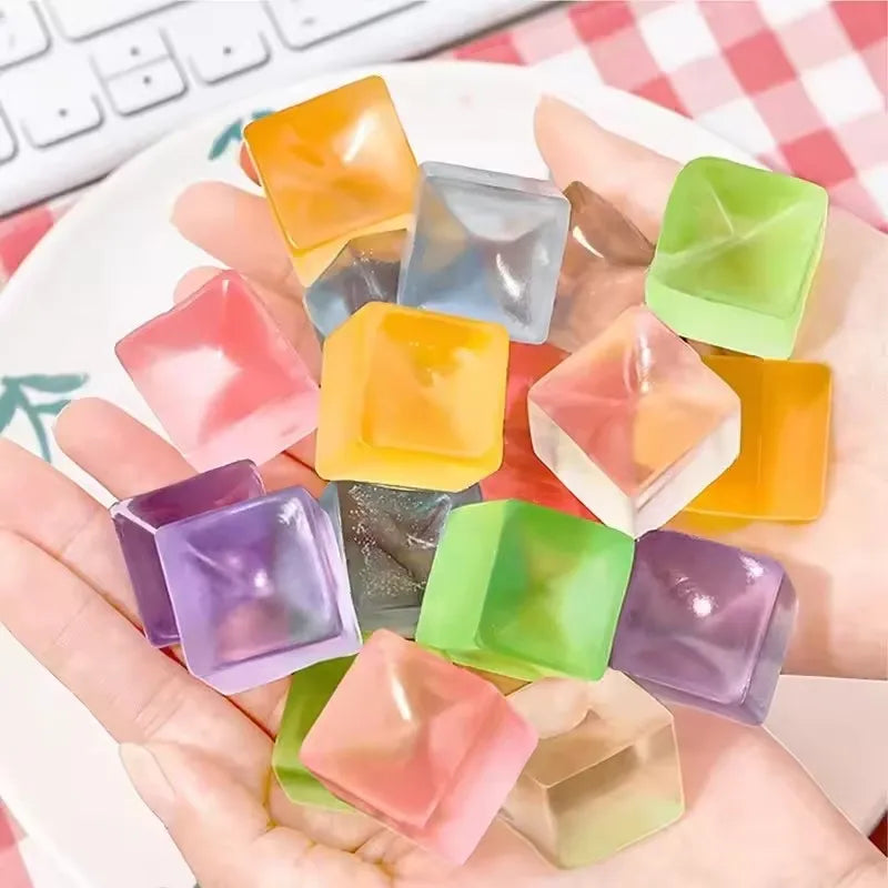 Ice Cube Fidget Toy | Stress Relief Squishy Ball for Anxiety and ADHD alternate view