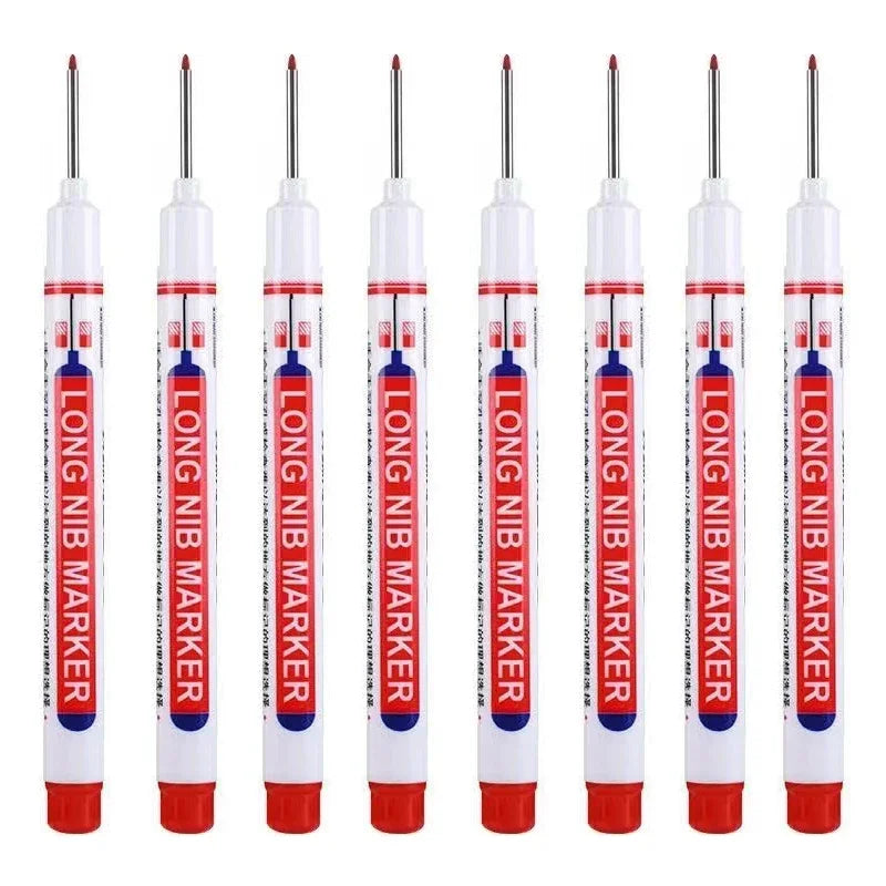 20mm Long Nib Markers for Deep Hole Marking | BSIDE Multi-Purpose Pen Set close-up view