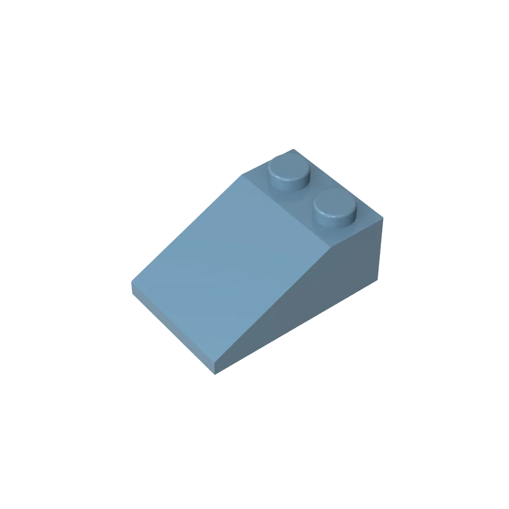 Gobricks Slope 33° 3 x 2 Building Block | Compatible with Lego 3298 alternate view