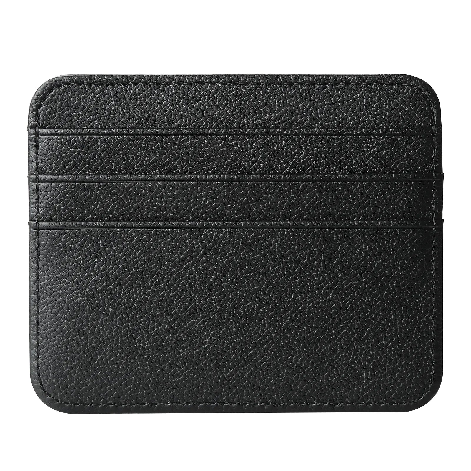 Slim Thin Mini ID Card Holder | PU Leather Credit Card Case for Men and Women lifestyle view