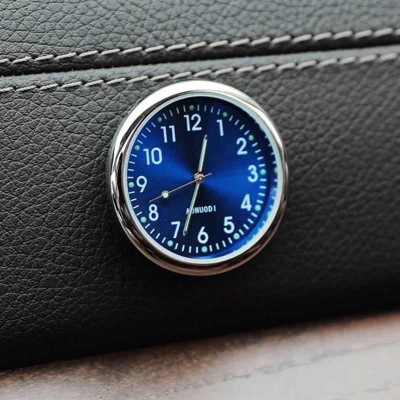 Car Clock Luminous | Mini Auto Stick-On Digital Watch for Dashboard