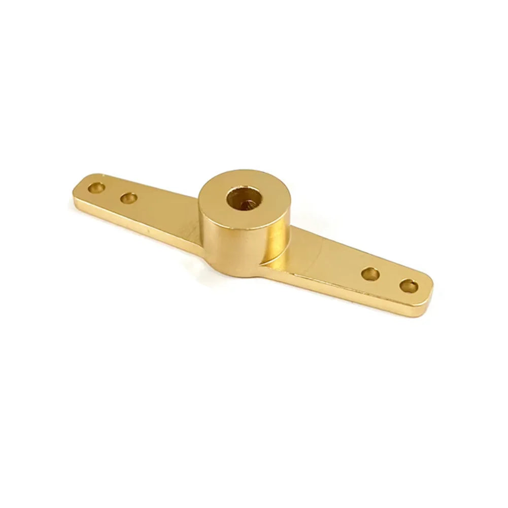3.1mm/4.1mm/5.1mm RC Car Double Steering Rudder Tiller Arms Horn Transmission Arm Cran close-up view