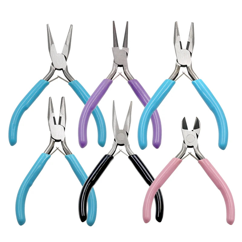 End Cutting Wire Pliers | Jewelry Making Tool Set with Bent Handle alternate view