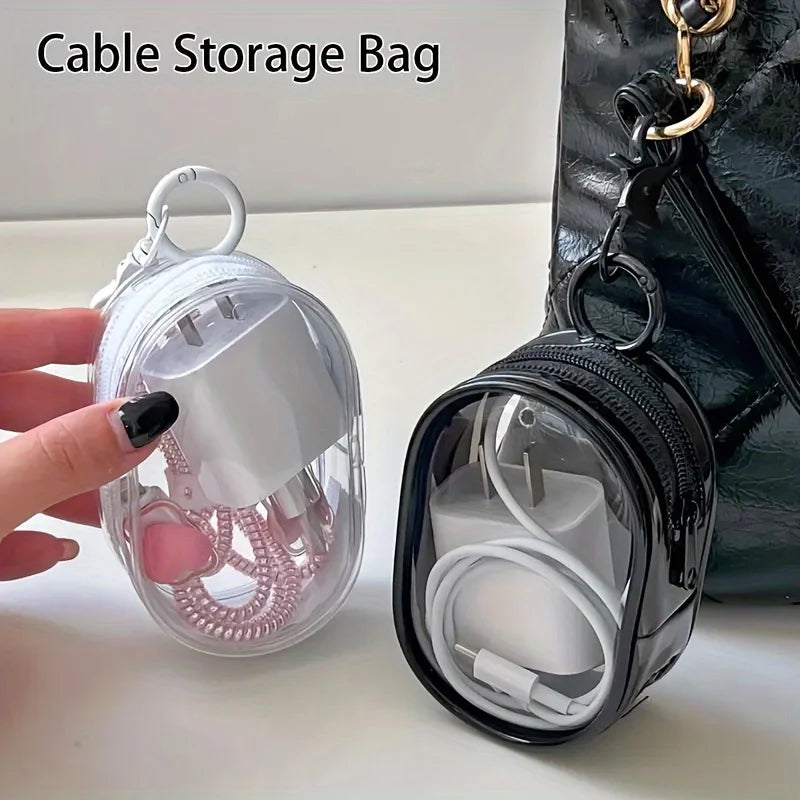 Portable Storage Bag for Mini Clear Zipper