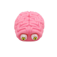 Anti Stress Flippy Brain Squishy Eye Popping Squeeze Fidget Toy | Stress Relief for Ki close-up view