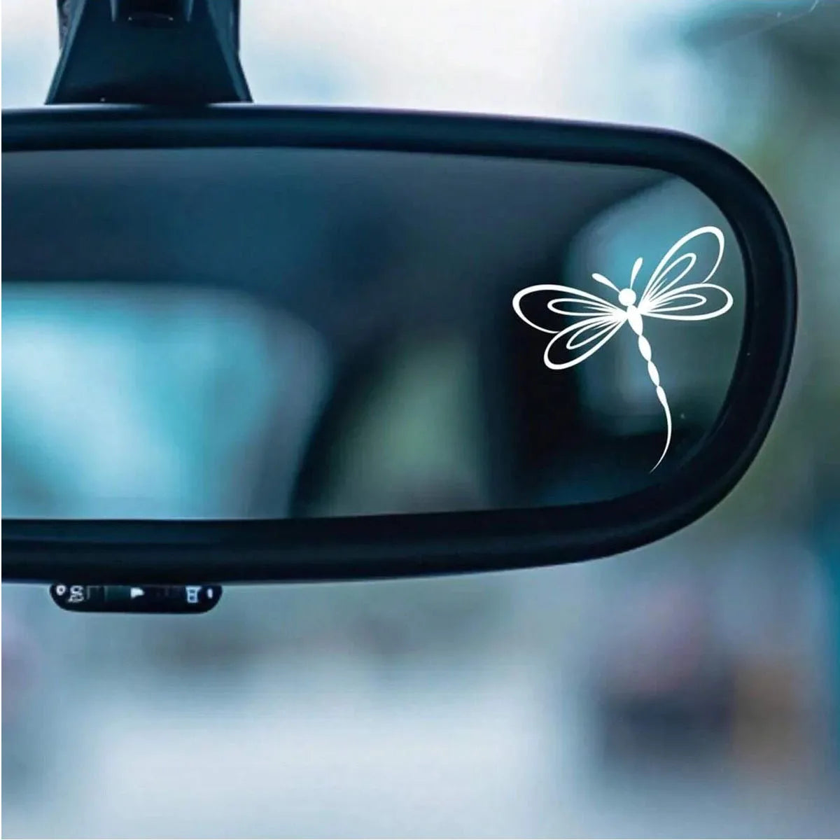 Dragonfly Mirror Stickers, Dragonfly Lovers Car Stickers, Dragonfly Stickers, Sun Vis alternate view