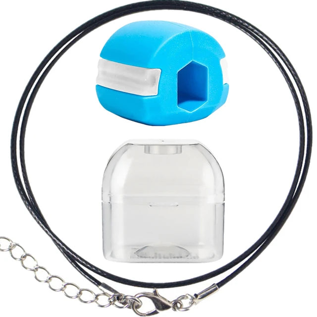 Jawline Exerciser with Storage Box | Silicone Chew Bite Trainer for Facial Muscle Toning detail view