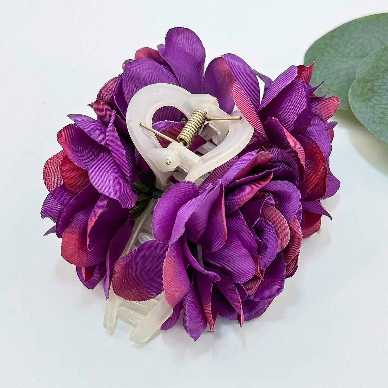 Women Girls Flower Hair Claw Clips Wedding Headdress For Bridal Bridesmaid Party Flor lifestyle view