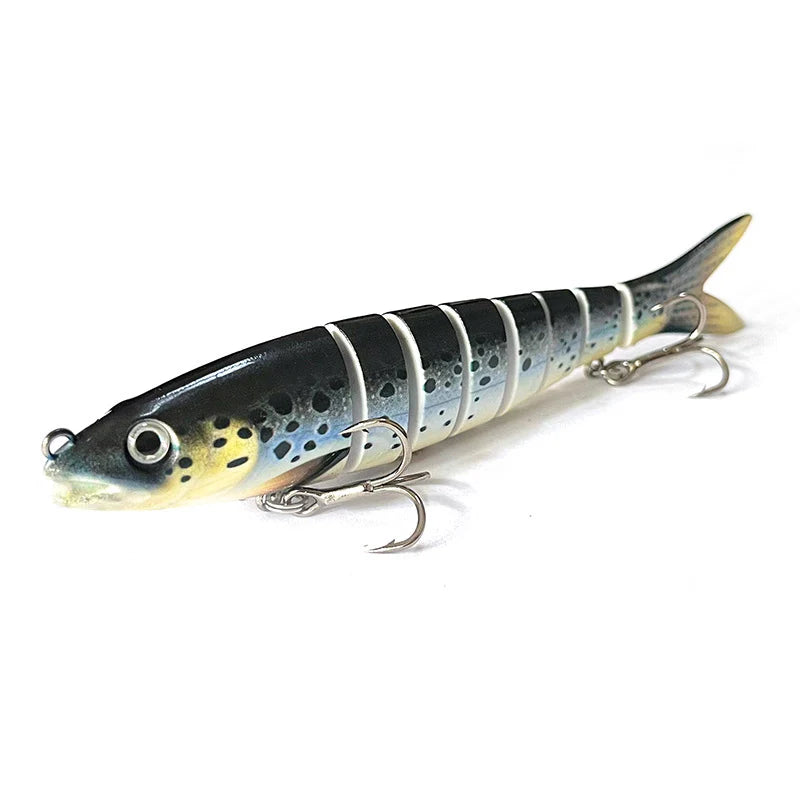 Fishing Lure Multi-Joint Fish Fishing Kit Slow Sinking Realistic Hard Lure Swimbait F lifestyle view