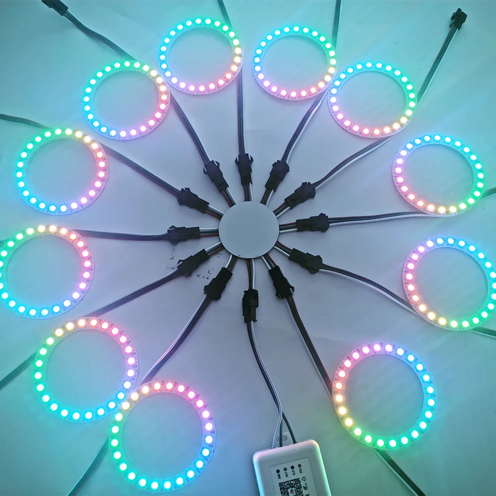 WS2812B LED Firework Light Module Panel 10/11/12/13 Channel | Individually Addressabl lifestyle view