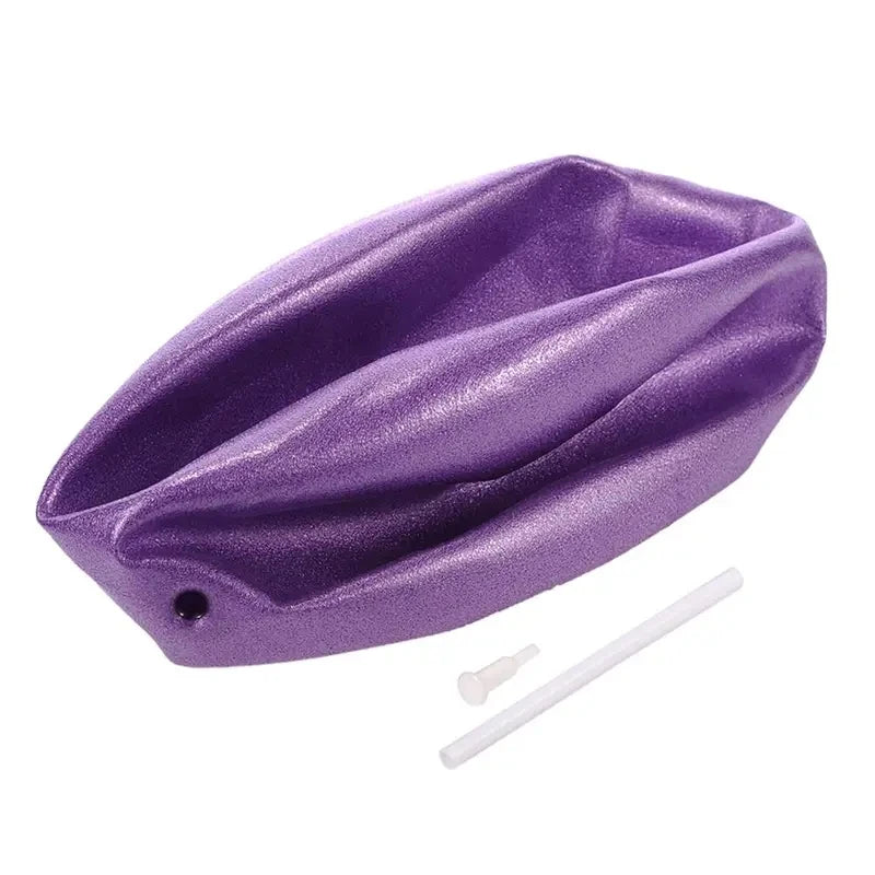 Frosted Thickened Exercise Ball | 25cm Pilates Yoga Ball for Indoor Balance Trainin additional angle