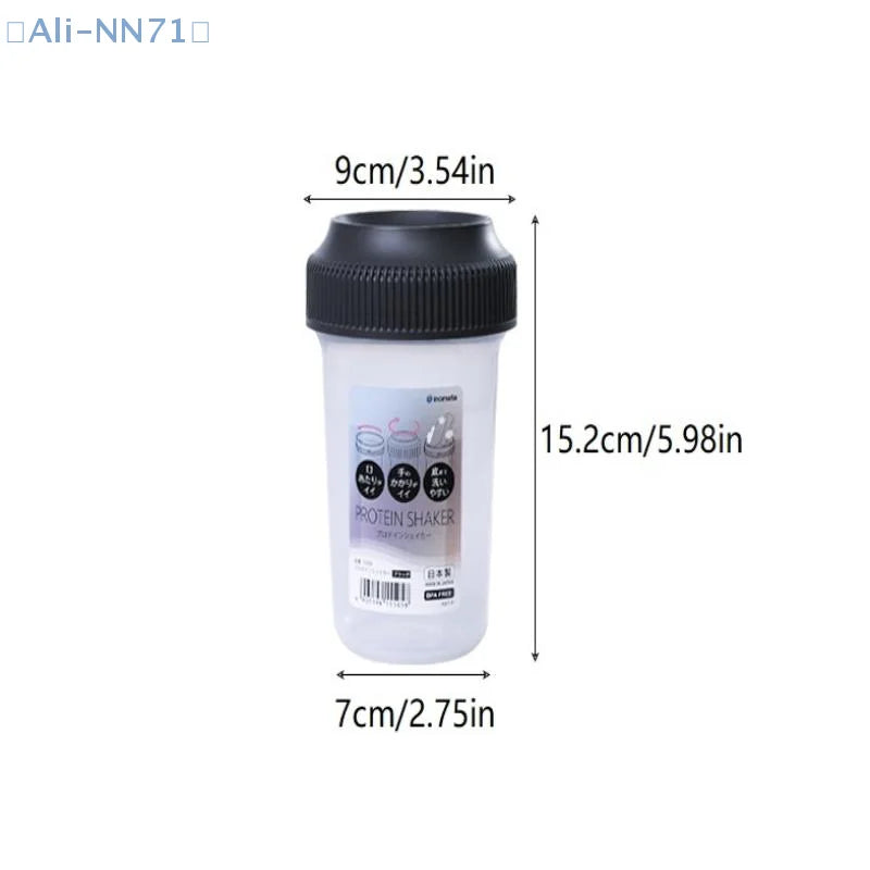 【NN71】400 ML Fitness Shaker Cup For Men And Women Sports Protein Powder Milkshake M additional angle