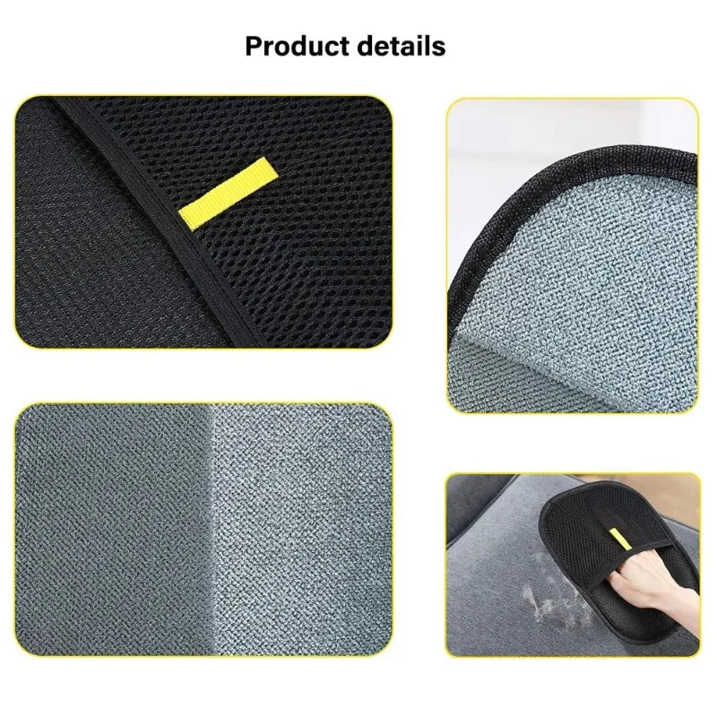 Efficient Pet Hair Cleaning Gloves Depilation Brushing Tools For Dog Cat Grooming Sof lifestyle view