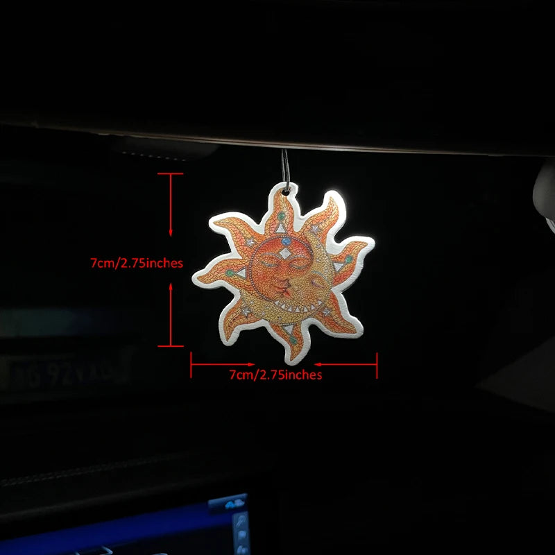 Mosaics Sun Moon wall decoration pendant popular style car incense car perfume perfum alternate view