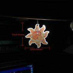 Mosaics Sun Moon wall decoration pendant popular style car incense car perfume perfum alternate view