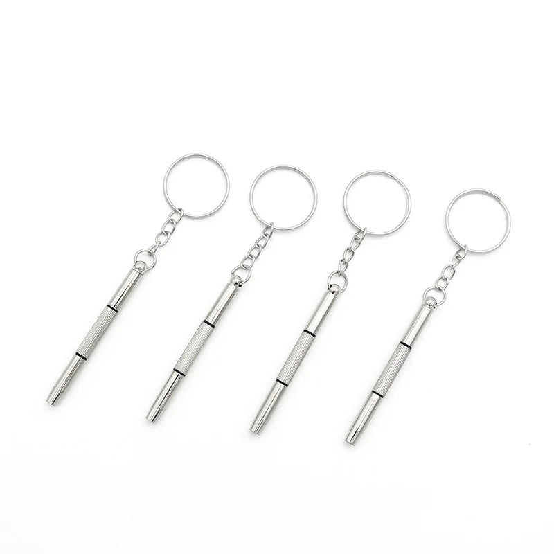 3/5/10pGlasses Screwdriver Eyeglass Screwdriver Watch Repair Kit close-up view