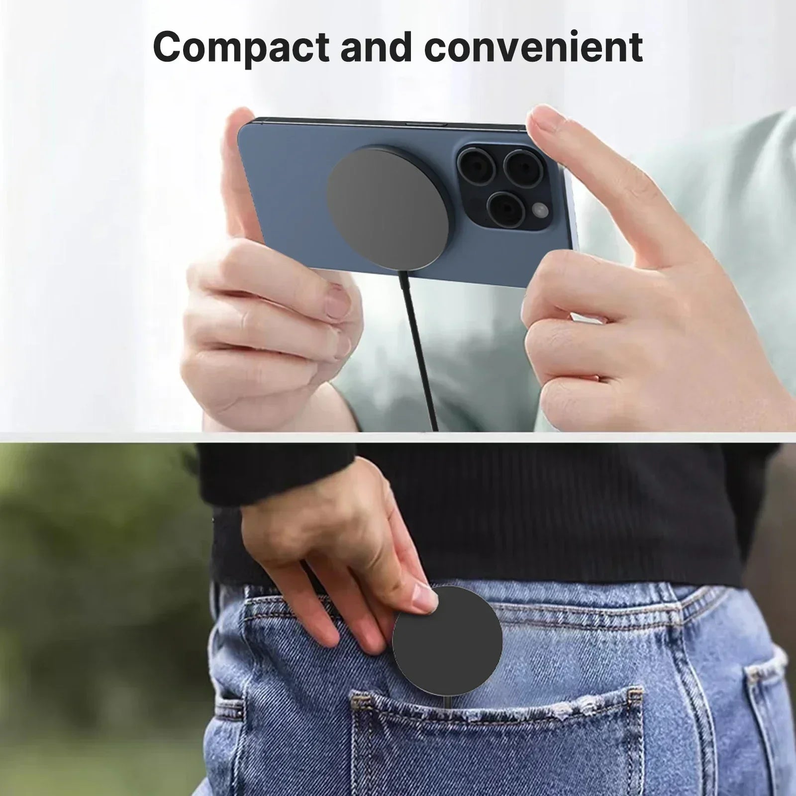 30W Magnetic Wireless Charger PD Type-C Fast Charging Pad - Onlytenbucks.com