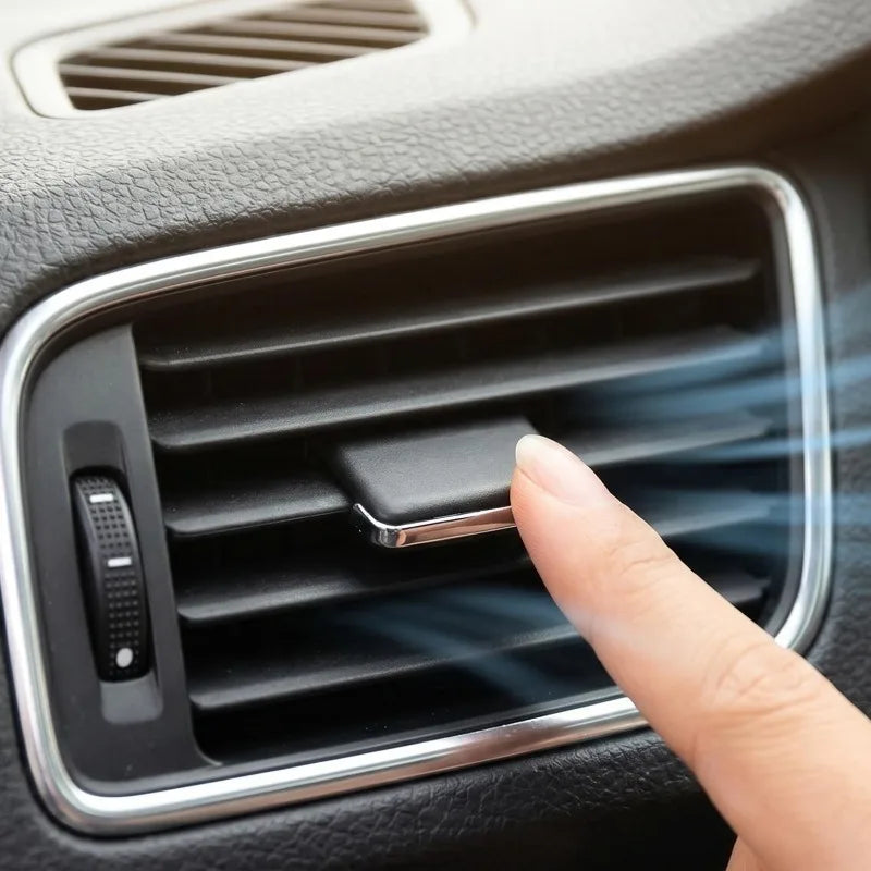 1/2pcs Car Air Vent Paddle Clip Dashboard Air Conditioner Outlet Adjustment Lever Aut lifestyle view